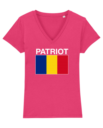 Patriot Romania Patriotism Steag Tricolor  Raspberry