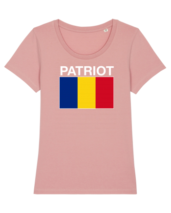 Patriot Romania Patriotism Steag Tricolor  Canyon Pink