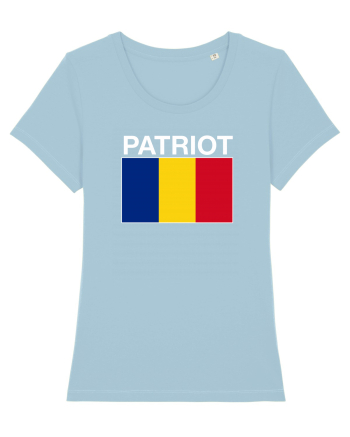 Patriot Romania Patriotism Steag Tricolor  Sky Blue