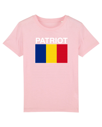 Patriot Romania Patriotism Steag Tricolor  Cotton Pink
