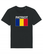 Patriot Romania Patriotism Steag Tricolor  Tricou mânecă scurtă Unisex Rocker