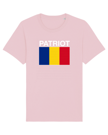 Patriot Romania Patriotism Steag Tricolor  Cotton Pink
