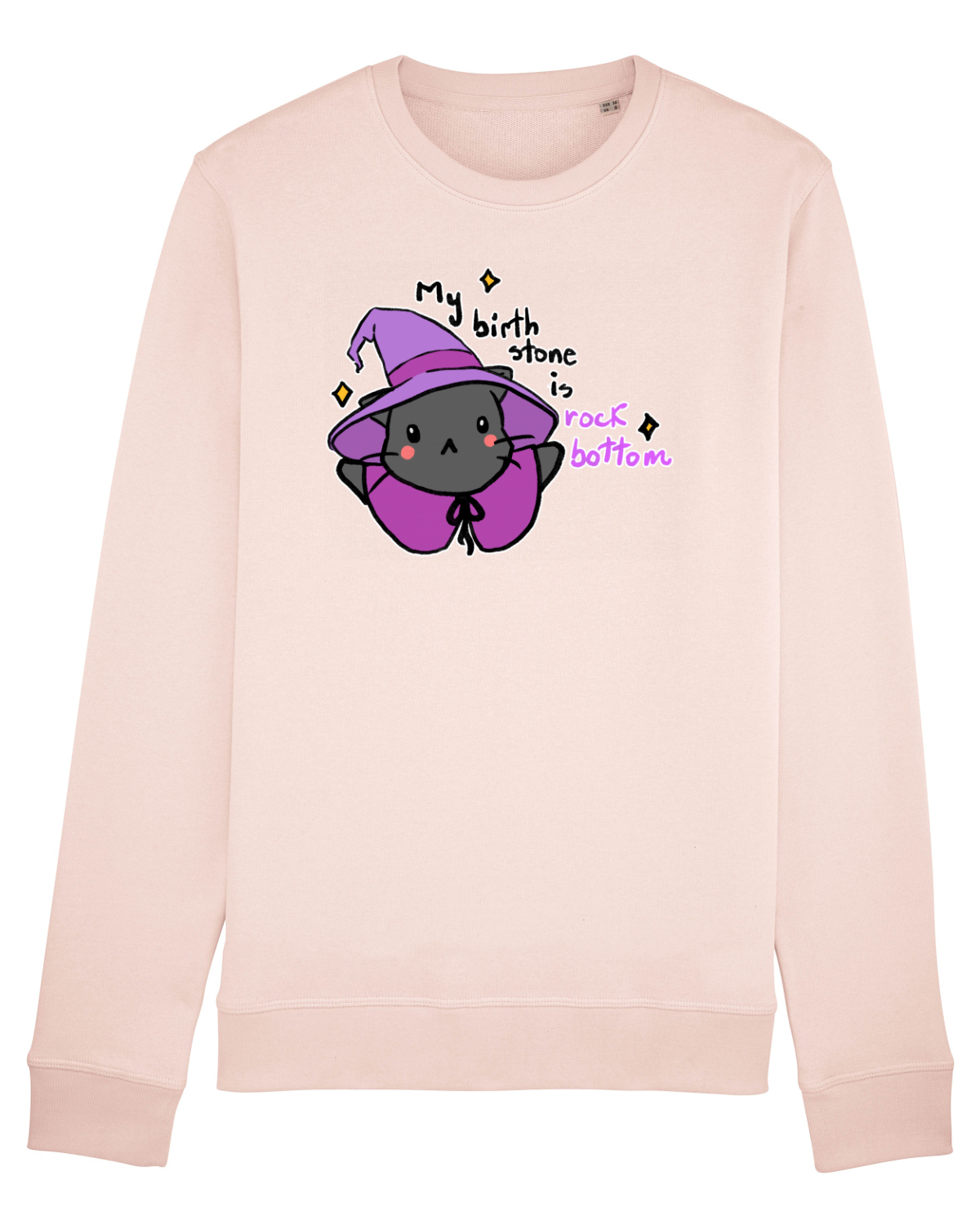 Bluză mânecă lungă Unisex Rise Candy Pink