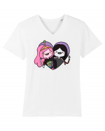 Adventure Time Tricou mânecă scurtă guler V Bărbat Presenter