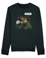 KEEP CALM & ...F... OFF! - BATMAN Bluză mânecă lungă Unisex Rise