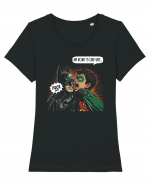 AM DOAR 15 LIKE-URI ...F... OFF! - BATMAN Tricou mânecă scurtă guler larg fitted Damă Expresser