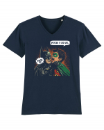 AM DOAR 15 LIKE-URI ...F... OFF! - BATMAN Tricou mânecă scurtă guler V Bărbat Presenter