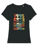 1995 - Limited and fast edition - Cadou aniversar 1995 Tricou mânecă scurtă guler larg fitted Damă Expresser