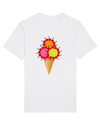 Cherry 3 ice-cream White