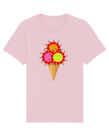 Cherry 3 ice-cream Cotton Pink