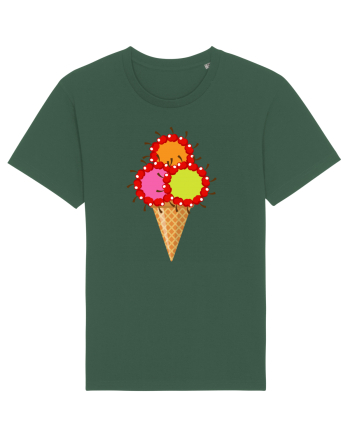 Cherry 3 ice-cream Bottle Green