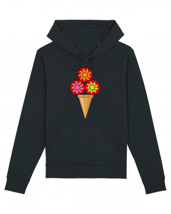 Cherry ice-cream Black