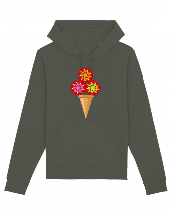 Cherry ice-cream Khaki