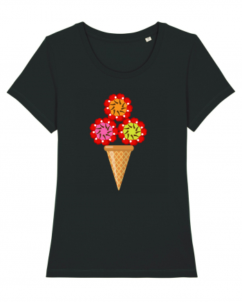 Cherry ice-cream Black