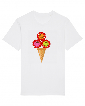 Cherry ice-cream White