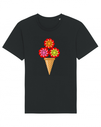 Cherry ice-cream Black