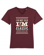 Not old - classic since 1985 - Cadou aniversar 1985 Tricou mânecă scurtă guler V Bărbat Presenter