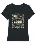 Premium quality vintage 1985 - Cadou aniversar 1985 Tricou mânecă scurtă guler larg fitted Damă Expresser