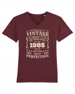 Premium quality vintage 1985 - Cadou aniversar 1985 Tricou mânecă scurtă guler V Bărbat Presenter