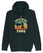 Super mama - best of 1985 - Cadou aniversar 1985 Hanorac cu fermoar Unisex Connector