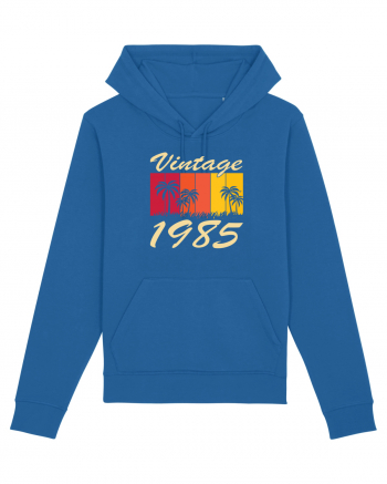 Vintage 1985 - sunny palmtrees - Cadou aniversar 1985 Royal Blue