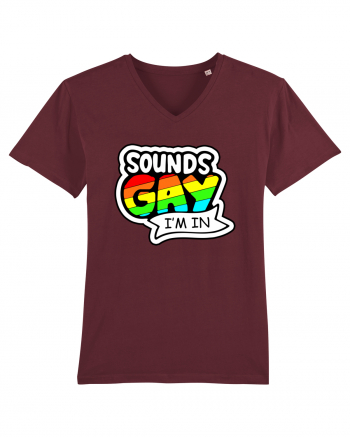 Sounds Gay Burgundy