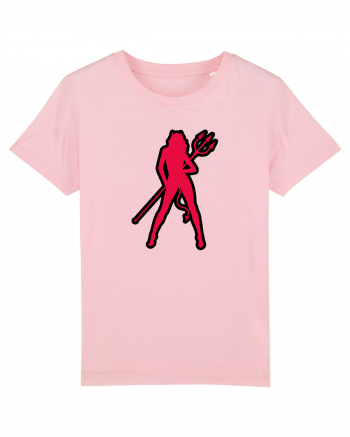 Devil Woman Cotton Pink