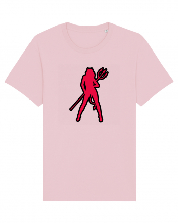 Devil Woman Cotton Pink