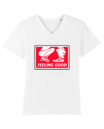 Feeling Good Tricou mânecă scurtă guler V Bărbat Presenter