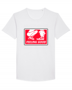 Feeling Good Tricou mânecă scurtă guler larg Bărbat Skater