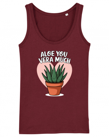 Aloe You Vera Much Burgundy