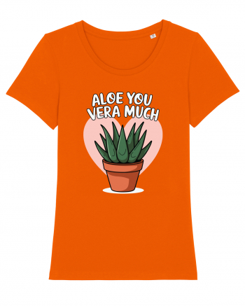 Aloe You Vera Much Bright Orange