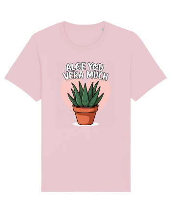 Aloe You Vera Much Cotton Pink