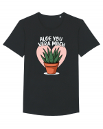 Aloe You Vera Much Tricou mânecă scurtă guler larg Bărbat Skater