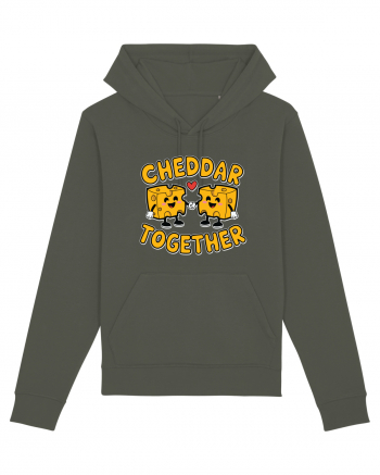 Cheddar Together | Cute Cheese Couple Khaki