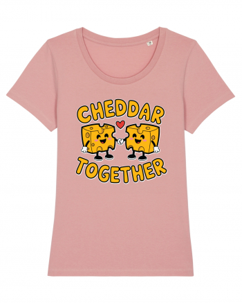 Cheddar Together | Cute Cheese Couple Canyon Pink