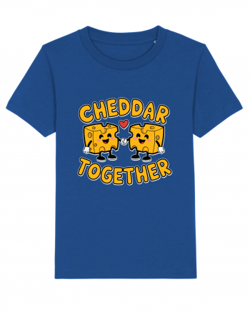 Cheddar Together | Cute Cheese Couple Majorelle Blue