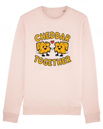 Cheddar Together | Cute Cheese Couple Candy Pink