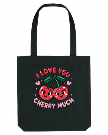 I Love You Cherry Much Black