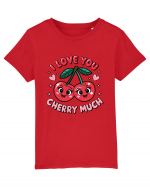 I Love You Cherry Much Tricou mânecă scurtă  Copii Mini Creator