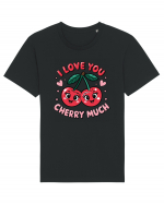 I Love You Cherry Much Tricou mânecă scurtă Unisex Rocker