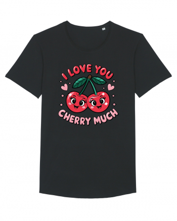 I Love You Cherry Much Black