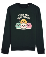 I Love You Very Mochi Bluză mânecă lungă Unisex Rise