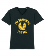 I'm Bananas For You Tricou mânecă scurtă guler V Bărbat Presenter