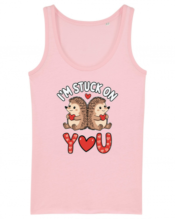 I'm Stuck On You | Hedgehog Valentine's Cotton Pink