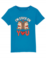 I'm Stuck On You | Hedgehog Valentine's Tricou mânecă scurtă  Copii Mini Creator