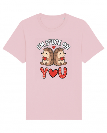 I'm Stuck On You | Hedgehog Valentine's Cotton Pink