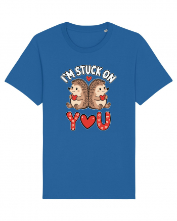 I'm Stuck On You | Hedgehog Valentine's Royal Blue