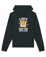 Life's Butter With You | Funny Toast Pun Hanorac Unisex Drummer