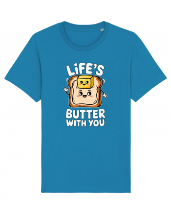 Life's Butter With You | Funny Toast Pun Azur